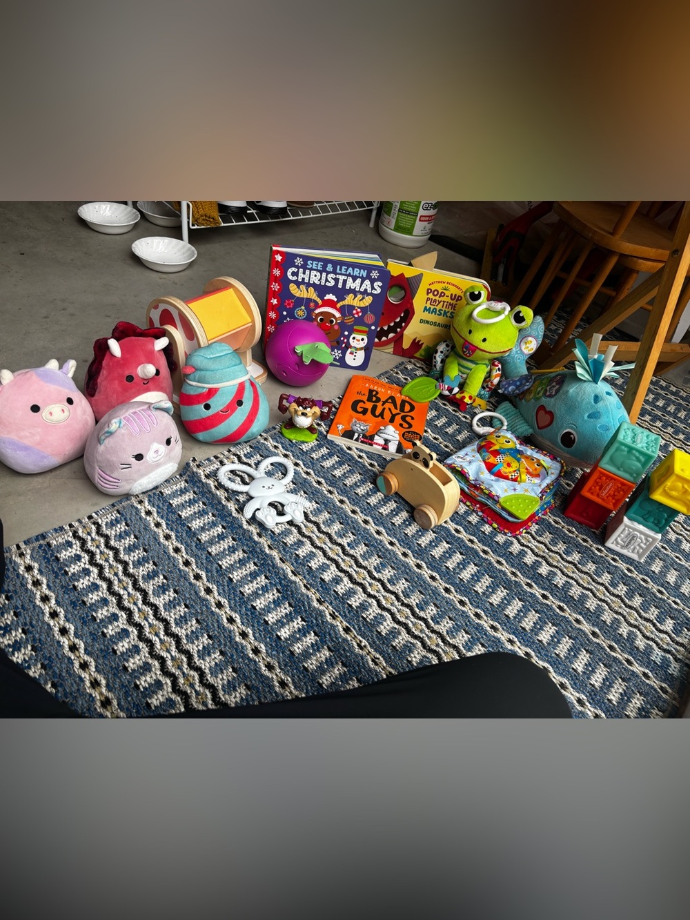 Baby bundle Lamaze Squishmallow and more